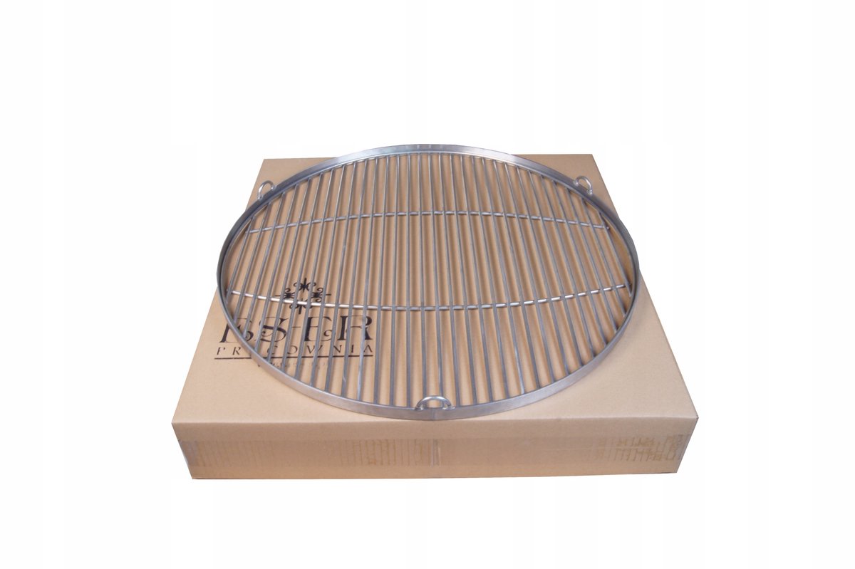 Merkloos RVS Grillrooster 60 cm Rond - Duurzaam en Onderhoudsvrij