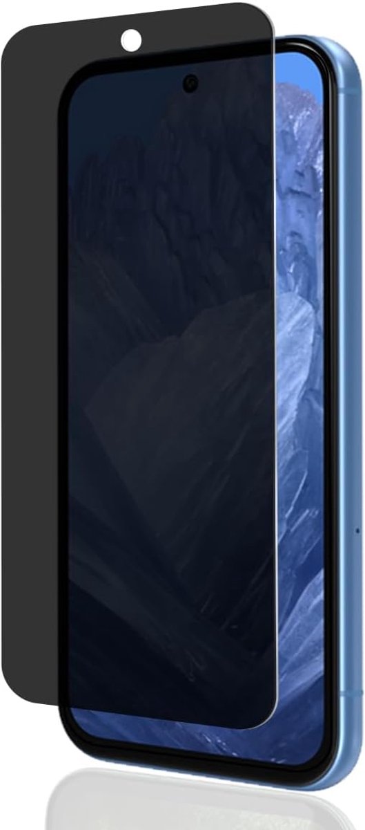 Privacy Displaybeschermfolie voor Google Pixel 8A, gehard glas, anti-vingerafdruk, luchtbelvrij, displaybeschermfolie voor Google Pixel 8A
