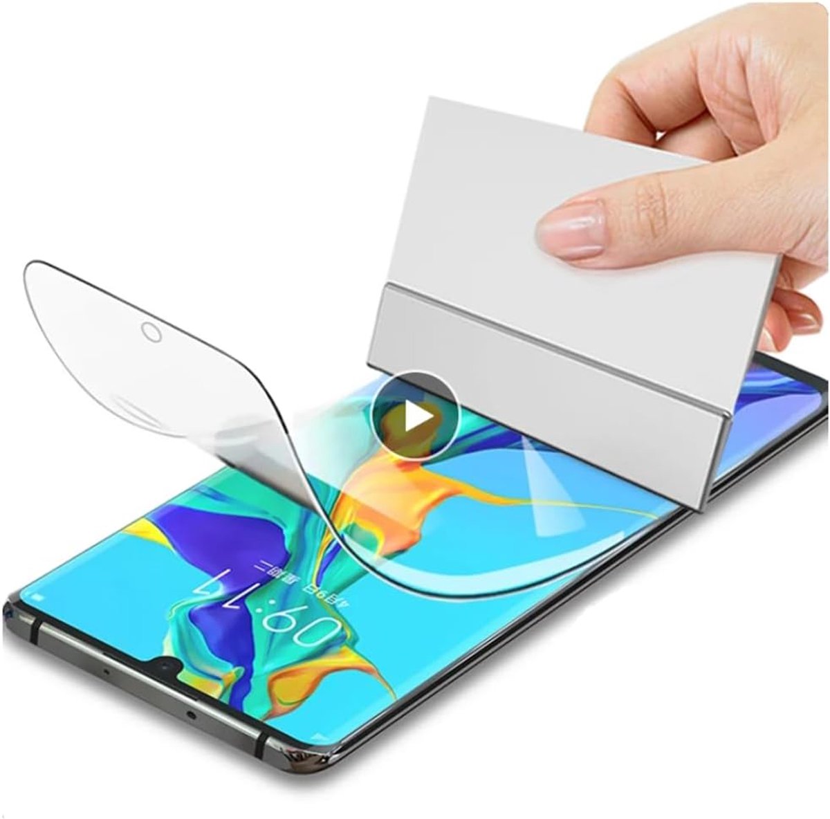 2pcs Hydrogel Film voor Huawei P30 lite/New Edition 6.15" | Flexibele HD-heldere schermbeschermer van hoge gevoeligheid ontploffingsbewijsvingerafdrukken ontgrendelt hydraulische film
