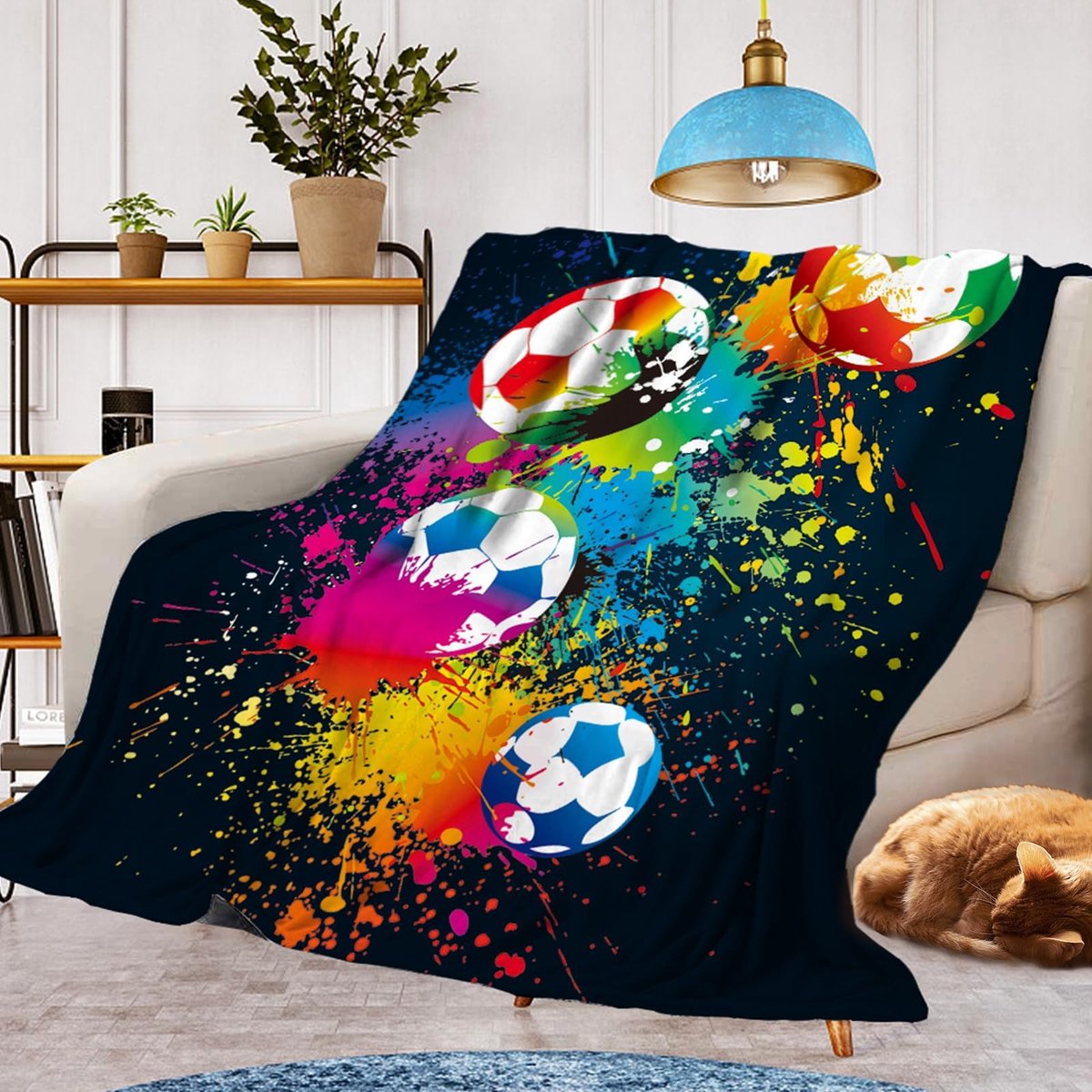 SolidKeus - Warme Fluffy Dekens voor Kinderen, Ideaal voor Thuis en Op Reis