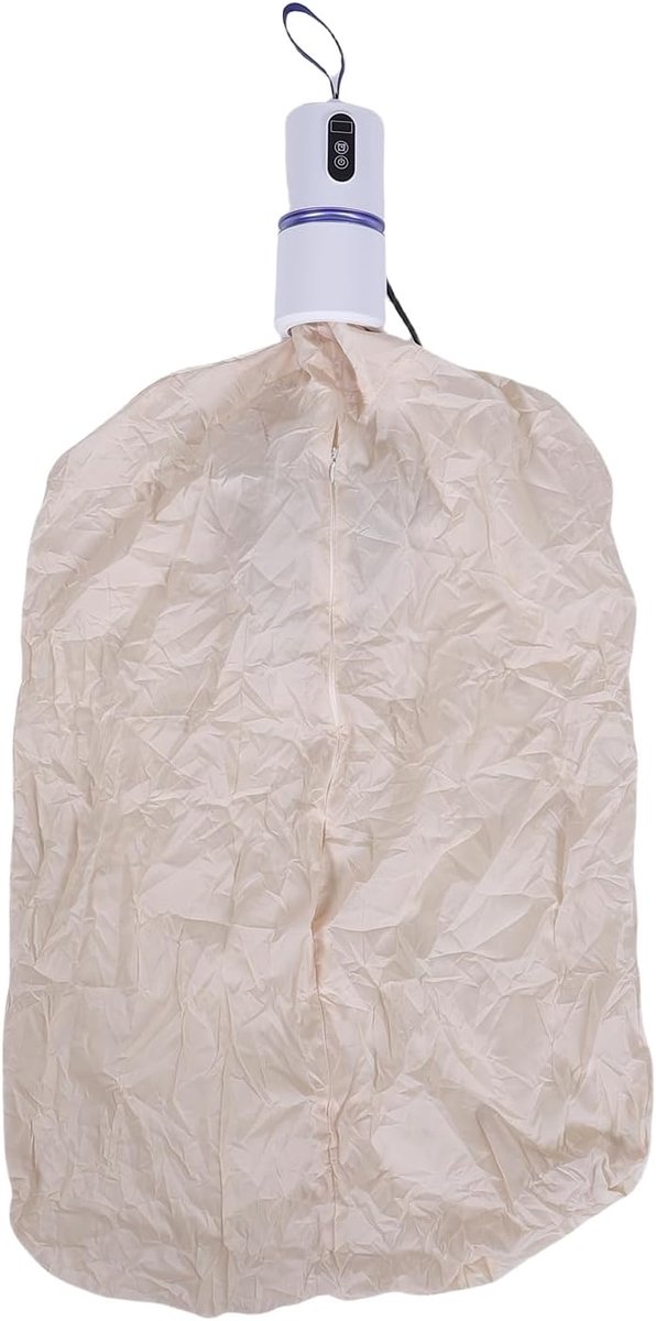 Draagbare Kledingdroger Mini Droger Snel Kleding Drogen Inclusief Droogzak 200W Vermogen Wit