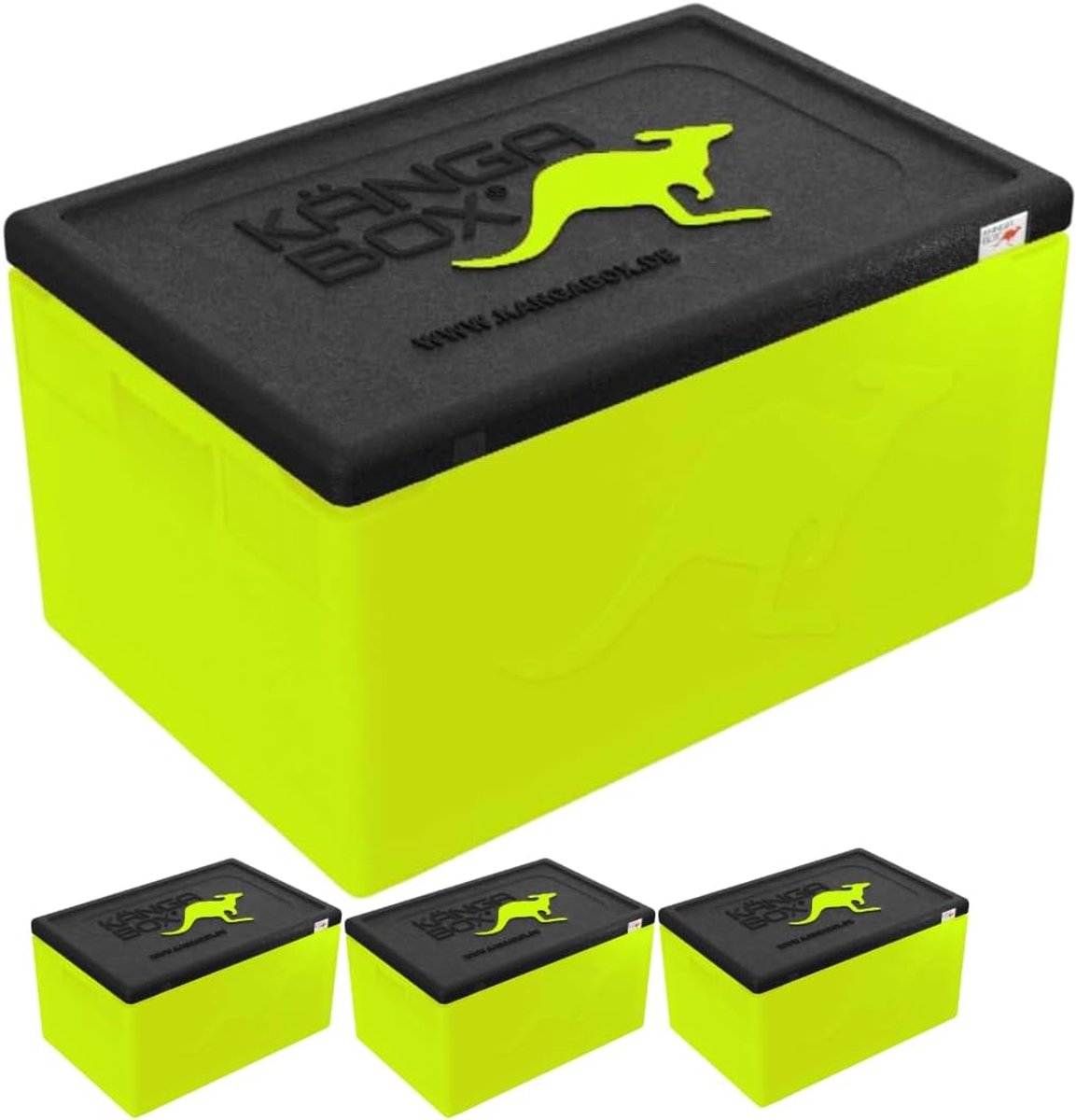 Professionele Thermobox - Koelbox GN - Voedsel Transport - Glad Binnenoppervlak - 48 Liter - Citroen
