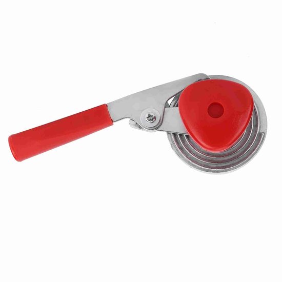 Dailygoods- Blikjesafdichtingsmachine Handmatig - Potafdichter - Krimpnaadapparaat - Lange Steel - Duurzaam - Vaatwasmachinebestendig - Pottenafsluiter van Dailygoods — afbeelding 4