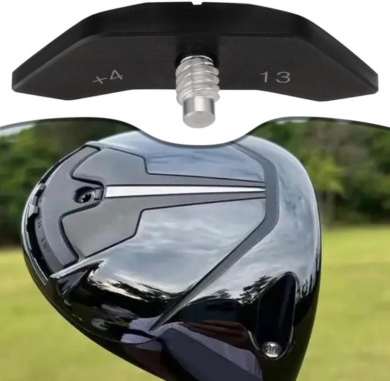 Dailygoods- Golfclub Gewichten Schroef - Compatibel met Titleist TSR1/TSR2/TSR4 - Aluminiumlegering - 11g (+2) - Zwart - Perfecte pasvorm en optimale prestaties - Gewichtsschroef van Dailygoods — afbeelding 2