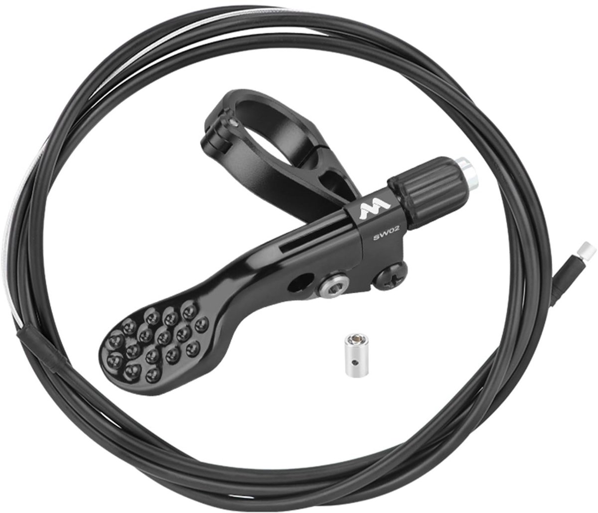 Dailygoods- Afstandsbediening Hendel - Vario-Zadelpen - MTB Dropper Post - CNC Aluminium - 22,2 mm Stuurcompatibel - Schokbestendig