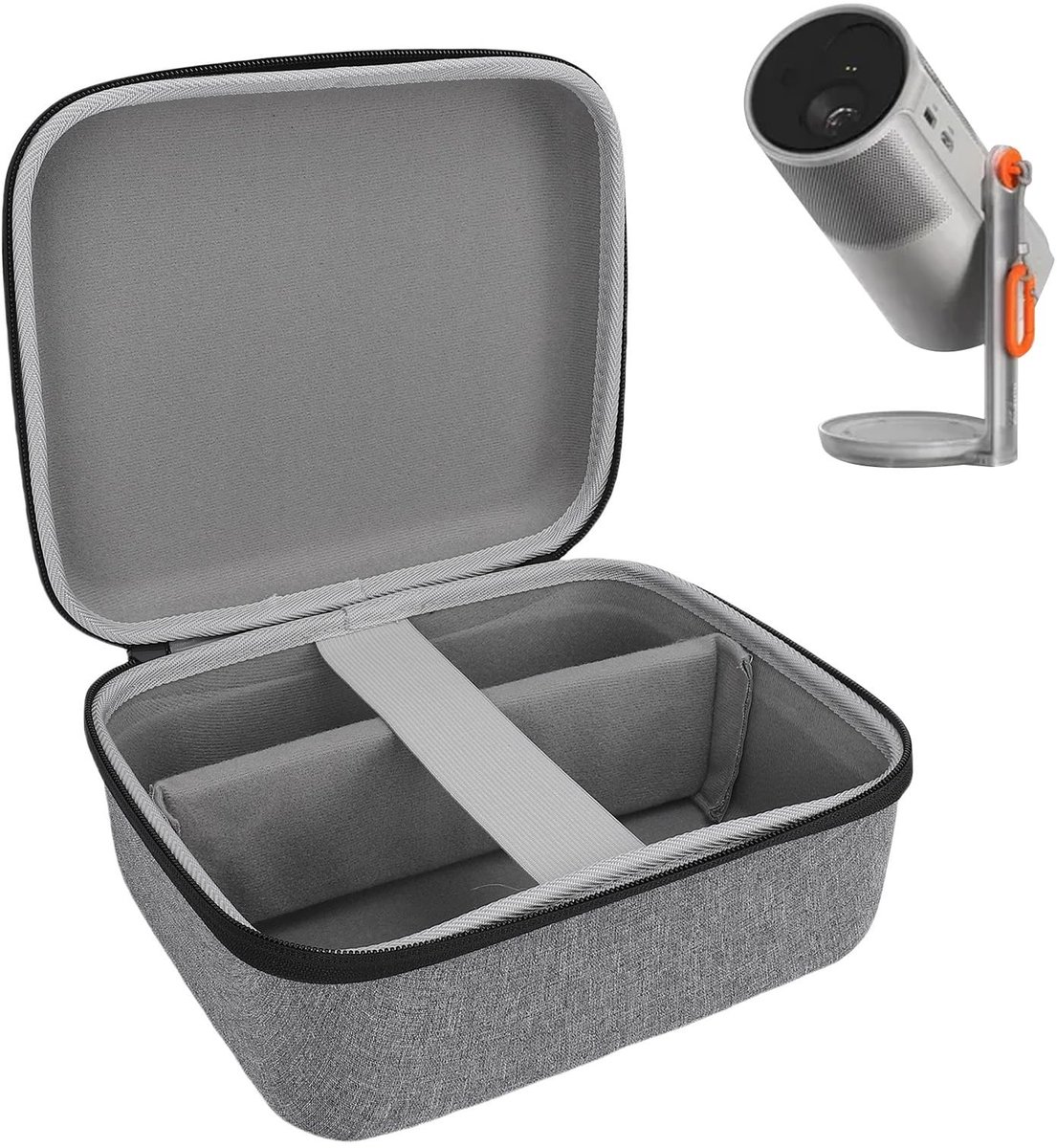 Dailygoods - Harde Draagtas voor Projector, Waterdicht & Schokbestendig