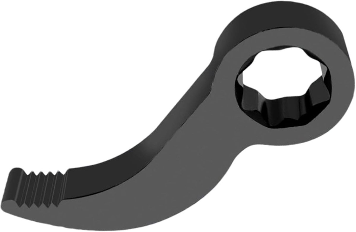 Koevoet Adapter - Wrik Gereedschap - Zwaar Tillen - 8-Punts Aandrijving - 75mm x 17mm - Zwart