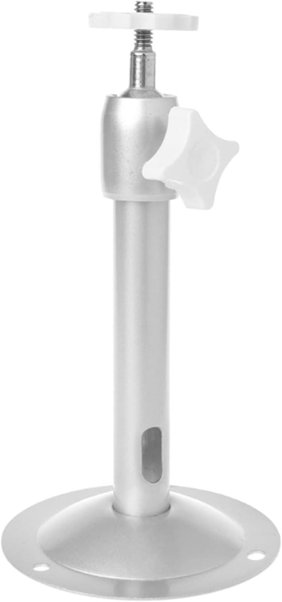 Projector Beugel - Wandmontage Houder - Presentaties Geven - 360 Graden Draaibaar - 16.5cm Hoog - Zilver