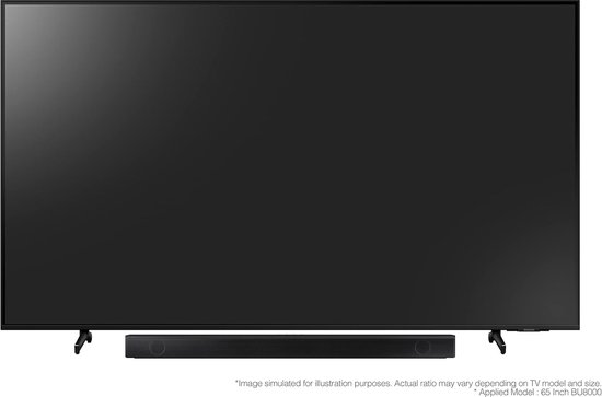 Soundbar met Subwoofer - Home Cinema Systeem - Film Avond - 3D Surround Effect - 86 Centimeter - Zwart — afbeelding 4