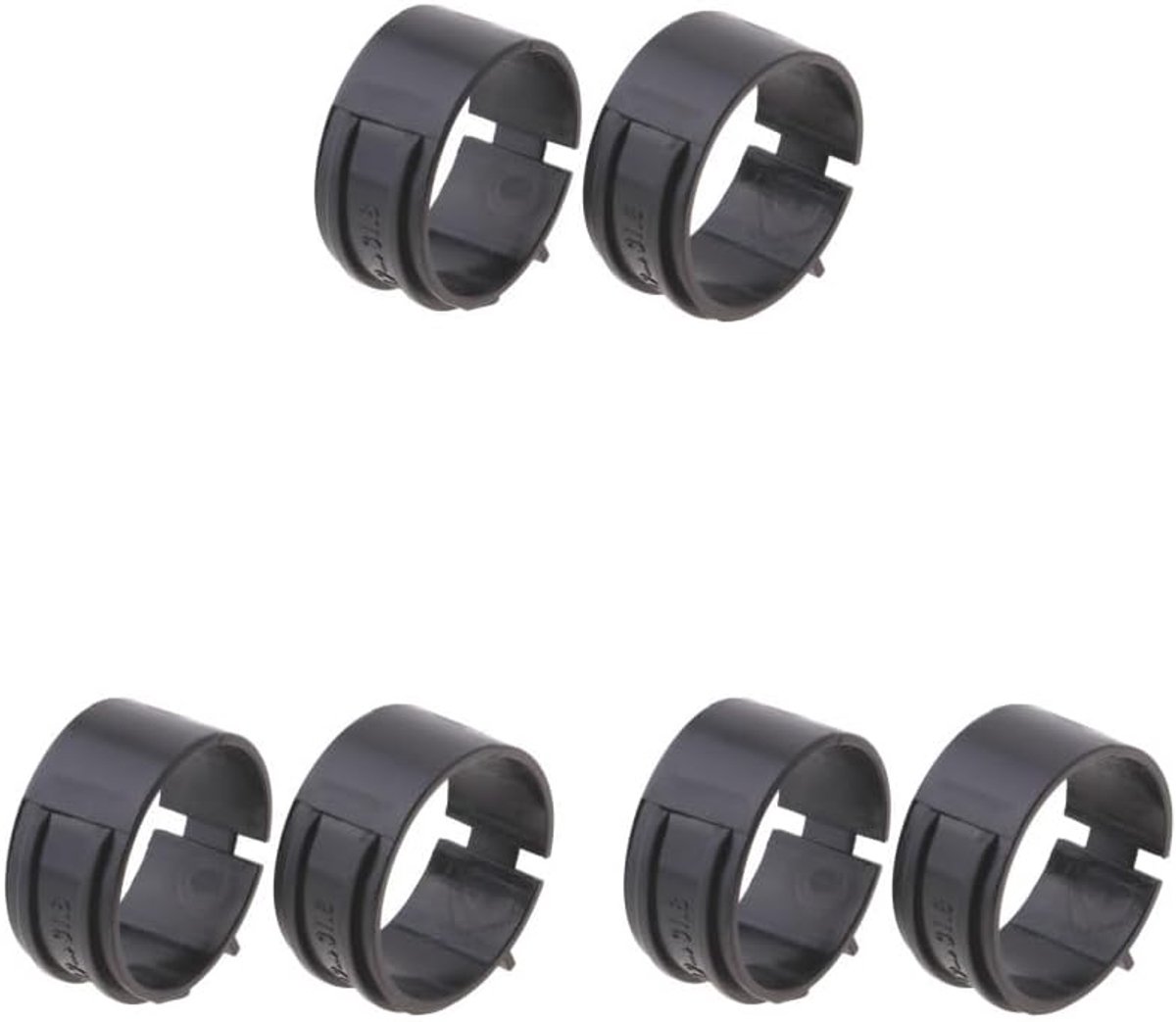 Voorderailleur Clamp Adapter - Reducer Set - Fiets Reparatie - Universele Maatvoering - 34.9mm naar 31.8mm - Zwart