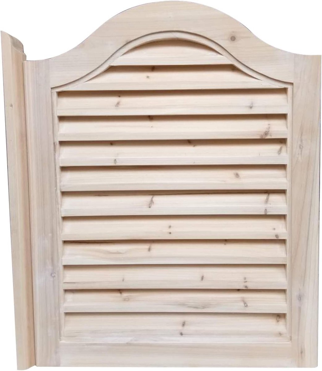 Houten Cafédeur - Draaideur Halve Deur - Ruimtes Verdelen - Massief Hout - 70x90cm - Natuurlijk