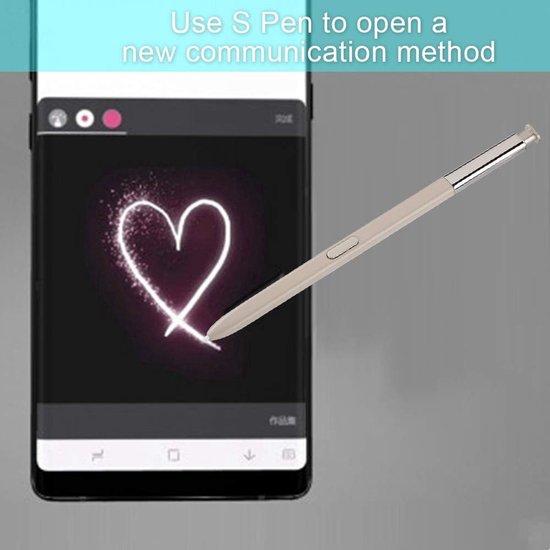 Dailygoods - Voor Note 8 Pen, Vervangende Stylus Touch S Pen Voor Note 8 N950U N950W N950FD N950F (goud) — afbeelding 3