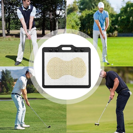 Golf Oefenmat - Chipmat Trainingshulpmiddel - Golfvaardigheden Verbeteren - Geïntegreerd Geen Montage - 40x35 cm - Groen van GOLF — afbeelding 2