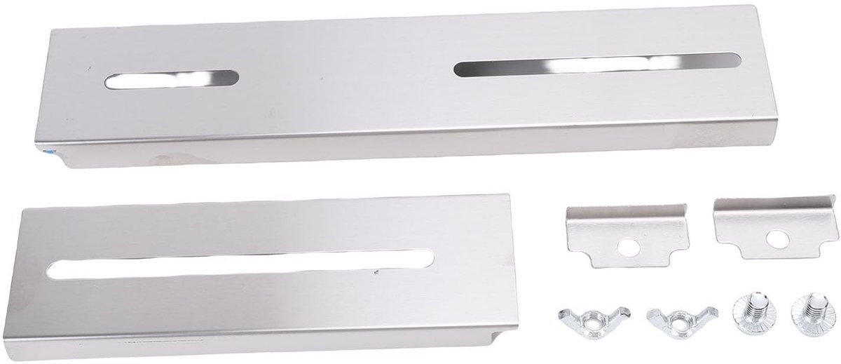 Dailygoods- Slijpsteenhouder Verstelbaar - Roestvrij Staal 304 - Voor Slijpstenen 9-22 cm - Voor Gootsteen 29-44 cm - Veilig en Eenvoudig Aanpasbaar - Inclusief Accessoires - Slijpsteen
