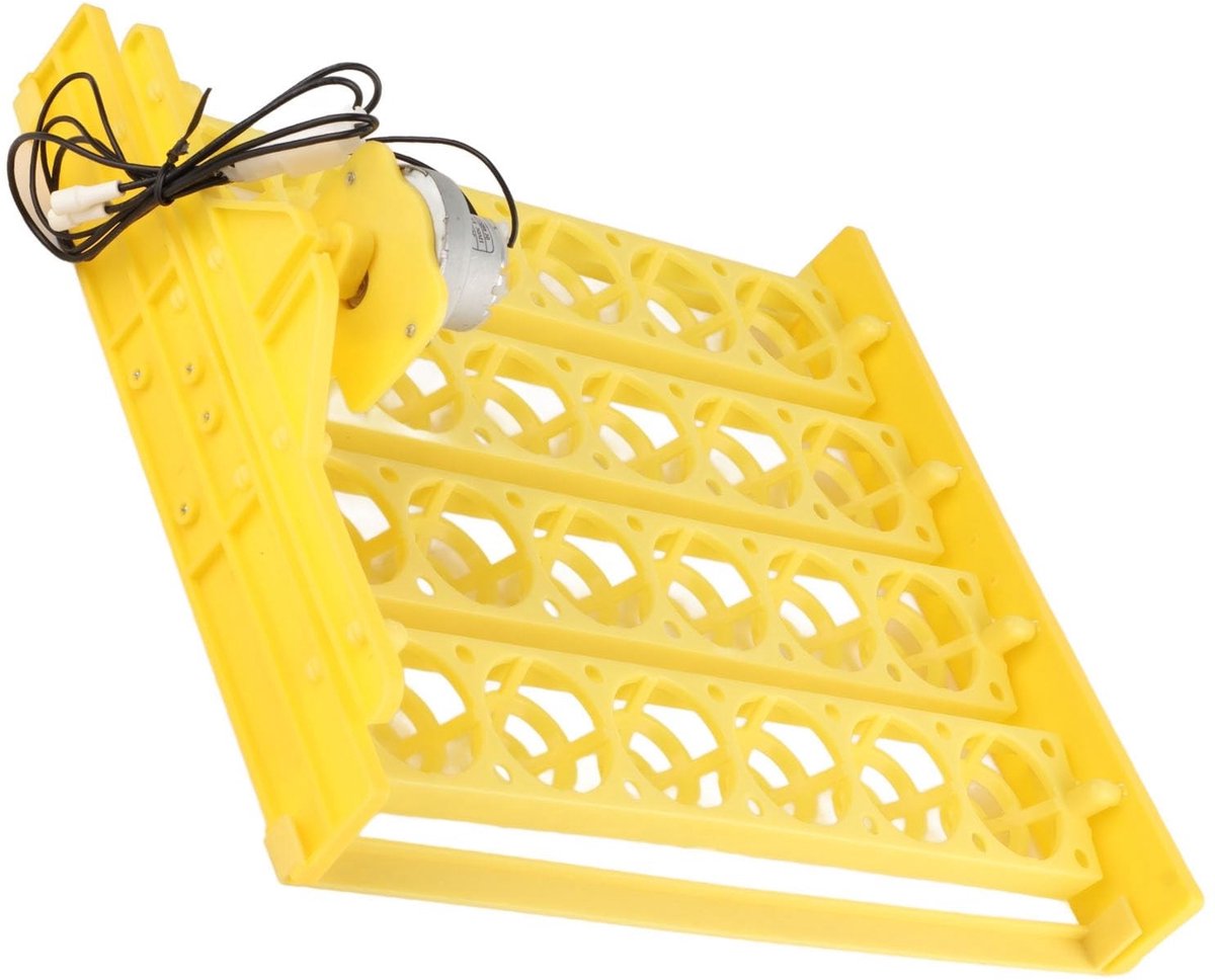 Dailygoods- Eierincubator Tray Automatische Eierrotatie - 24 Eieren Capaciteit - Efficiënte Stille Incubatie - Veilig en Betrouwbaar - Krachtige Verwarming - Eierbroedmachine