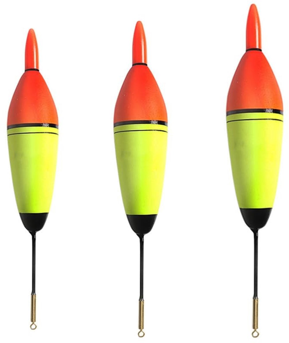 Dailygoods - Visdobbers - Nachtvisvlotter - Gloeiende bobbers - 10g - LED-lichtgevend - Geschikt voor snoekbaars - Groen