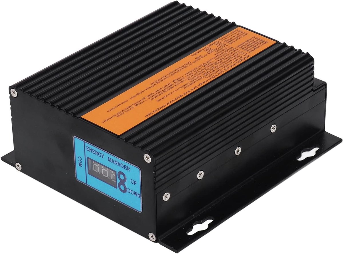 Hybride Laadregelaar - Wind Solar - Energie Opladen - MPPT Technologie - 12V 100W - Aluminium