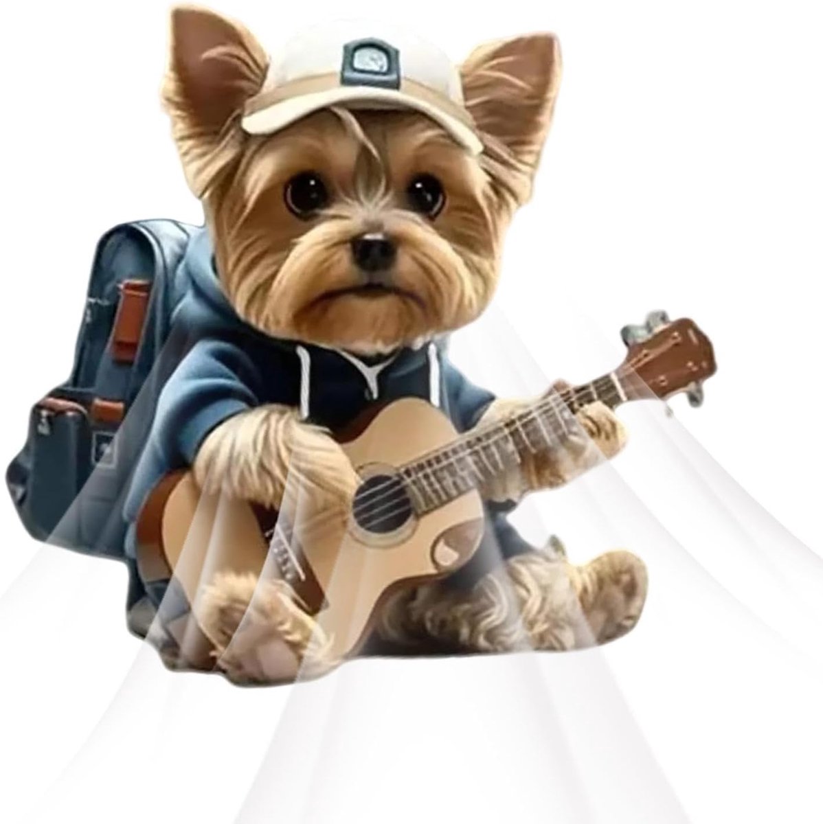 Auto Luchtverfrisser - Geurhanger Auto - Auto Interieur - Acryl Hond Design - 6 cm Hoog - Meerdere Kleuren