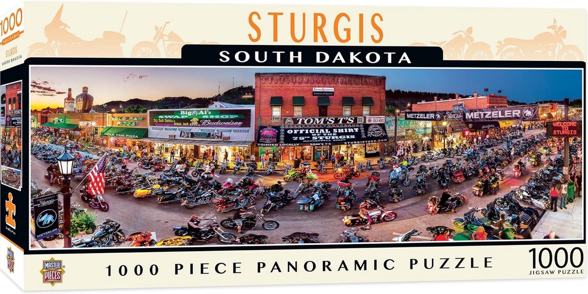 Puzzel 1000 Stukjes - Volwassen Puzzel - Ontspanning Thuis - Panoramisch Formaat - 99 x 33 cm - Meerdere Kleuren