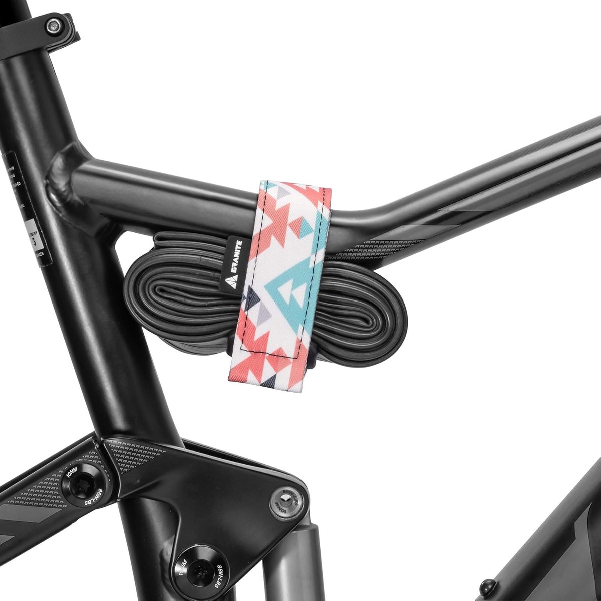 Fiets Frame Tas - Reserveband Houder - Onderdelen Meenemen - Lichtgewicht Ontwerp - 490x32mm - Groen