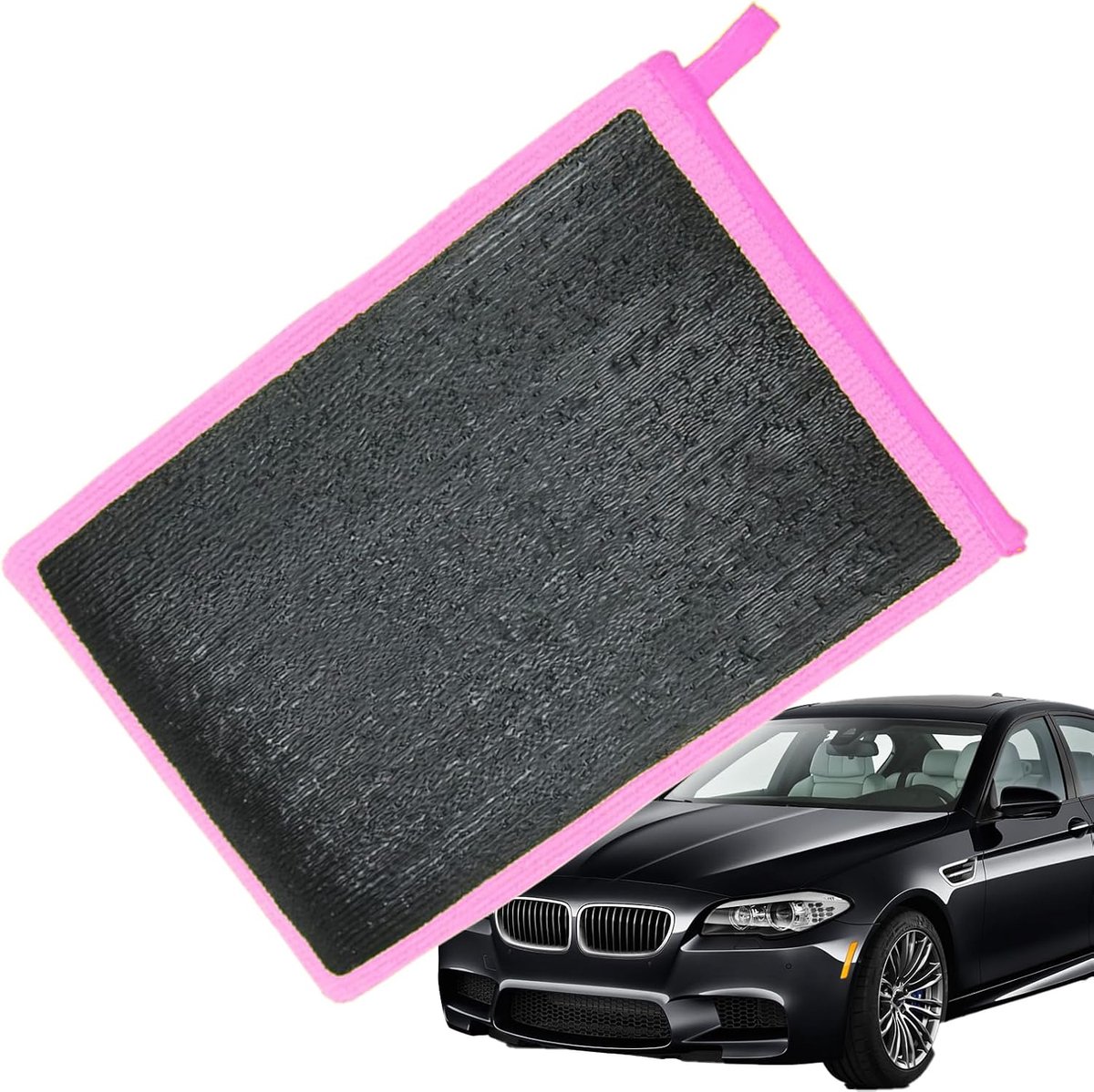 Autodetail Kleihandschoen - Auto washandje - Voertuig reinigen - Verwijdert ingebed vuil - Niet gespecificeerd - Paars