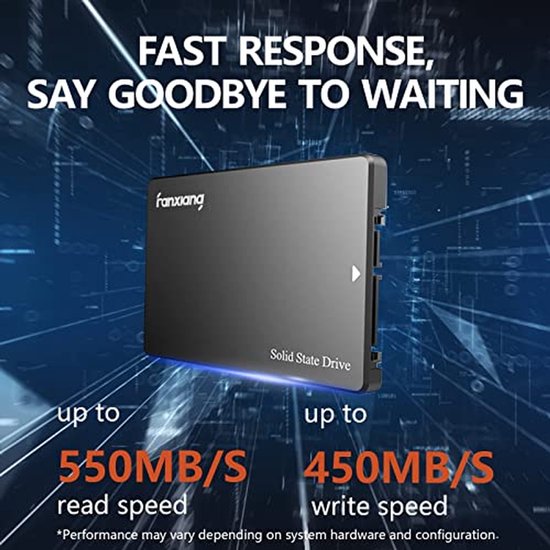Interne SSD - Solid State Drive - Computer Upgrade - SATA III 6 Gb/s - 2 TB - Zwart — afbeelding 5