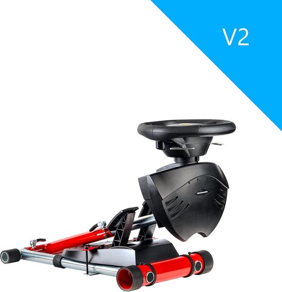 Race Stuurstandaard - Sim Racing Frame - Realistisch Racen - 360° Verstelbaar - 9 Gram - Zwart — afbeelding 3