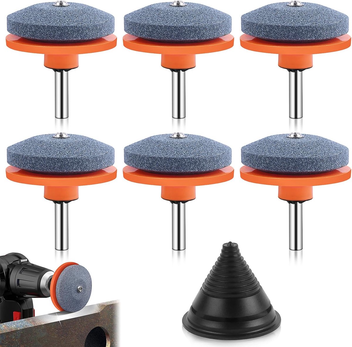 SnelShoppen - Universele Maaier Mes Slijper, Premium Tuin Gereedschap Slijper voor Elektrische Boormachines, Ideaal voor Tuinonderhoud en Grasmaaiers,