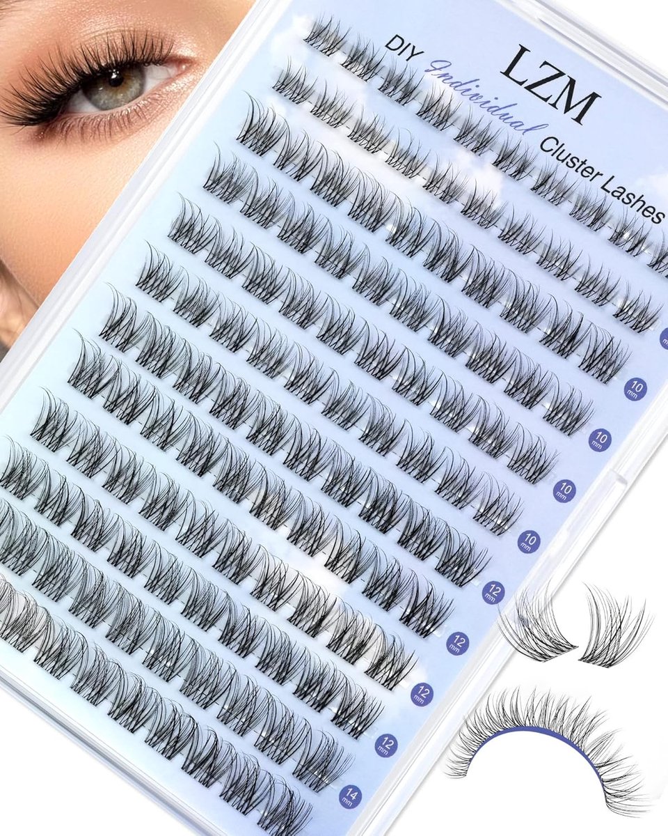 SnelShoppen - Kunstmatige Wimpers, Natuurlijke Wimpers Plups, DIY Wimperextensions, 220C Krul, Zachte Band, Geschikt voor Feest en Dagelijks Gebruik