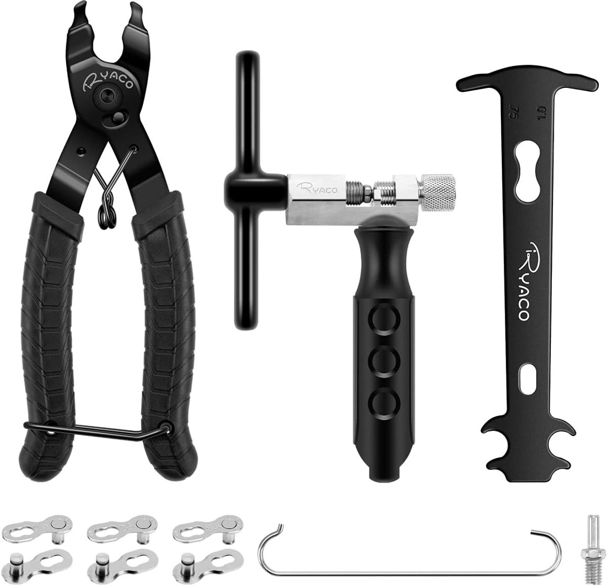 SnelShoppen - Fiets Ketting Gereedschap Set, Ketting Tang, Ketting Inspectie Cutter voor 6/7/8/9/10 Versnellingen, Professionele Reparatie Toolset, Du