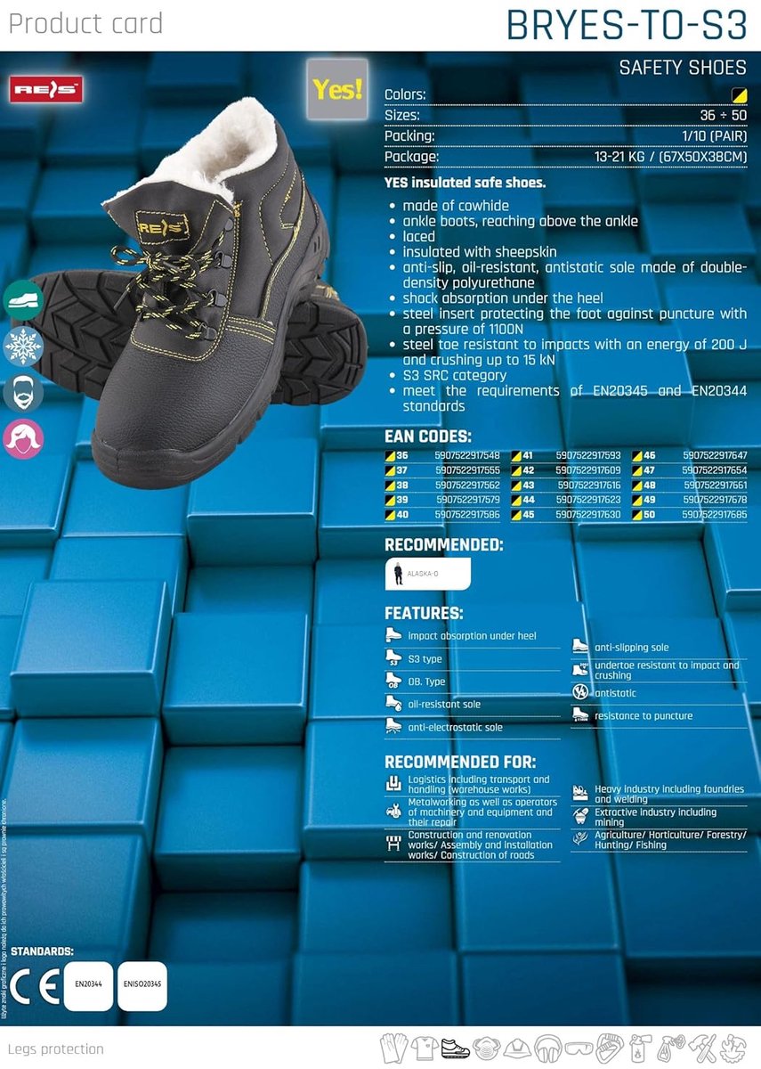 SnelShoppen - Veiligheidschoenen voor Mannen en Vrouwen - Zwart-Geel - Maat 38 - Leren Veiligheidsschoenen met Stalen Neus, Antislip en Isolatie - Ide
