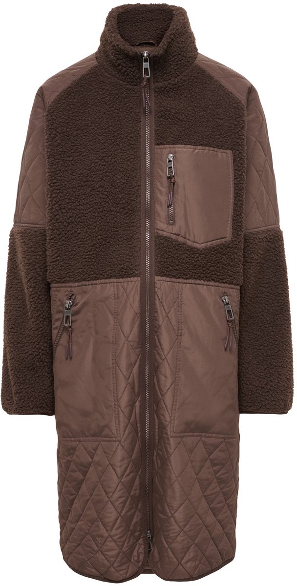ONLY - OLMOHIO QUILT MIX FLEECE COAT OTW - Dames - Gewatteerde jassen