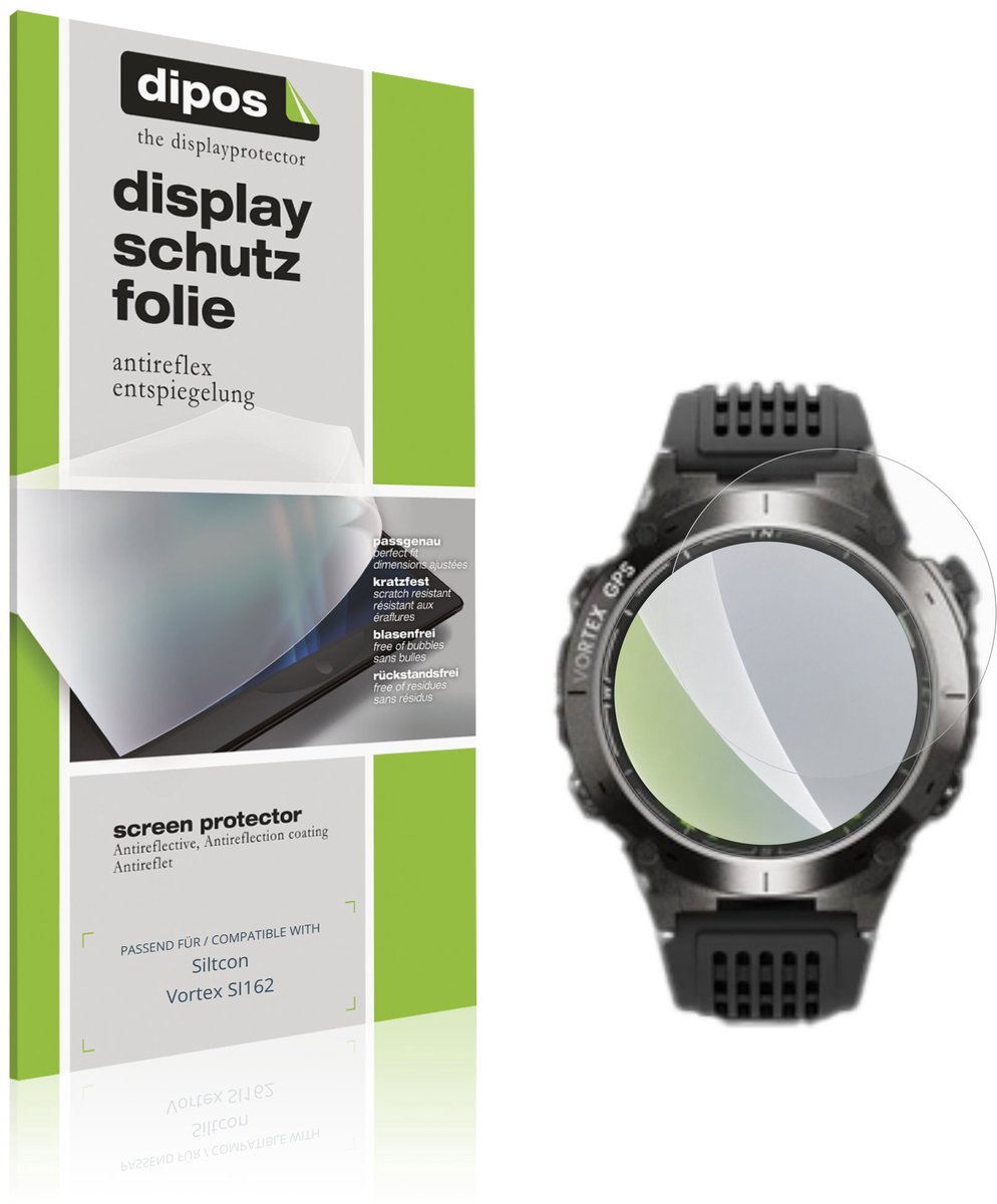 dipos – 6x Matte Beschermfolie geschikt voor Siltcon Vortex SI162 | Krasbestendige & antireflecterende Screenprotector Ultra-Thin