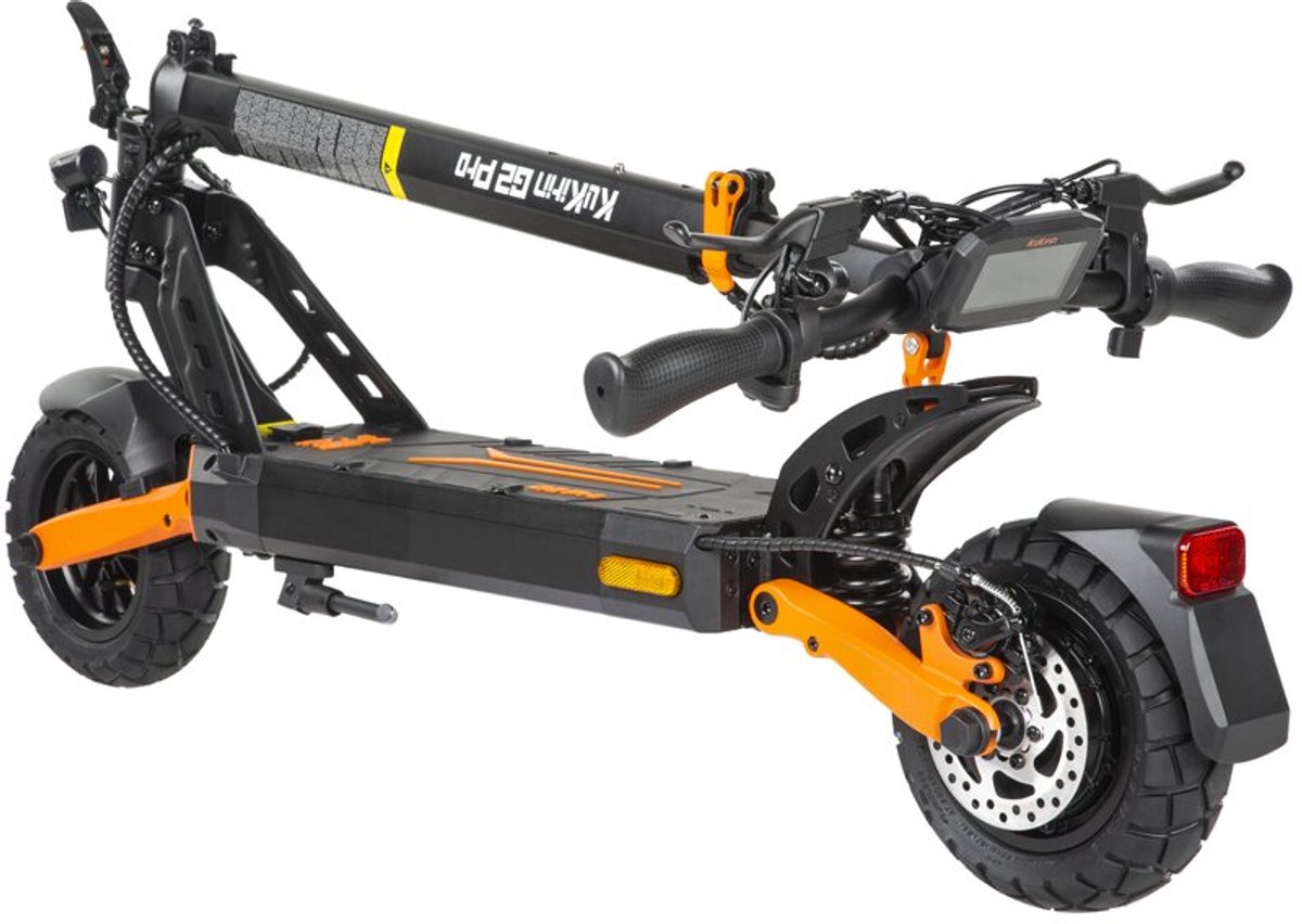 KuKirin G2 Pro(ABE) Elektrische scooter - 9inch luchtbanden - 65km actieradius - 48V 15.6Ah accu - Maximumsnelheid 20 km/u - zwart – foto 3