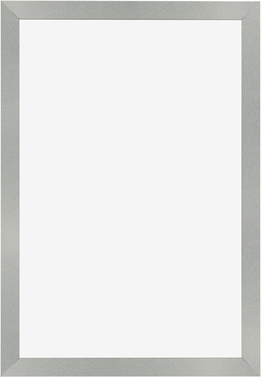 Fotolijst 20x30 cm - MDF - Aluminium Geborsteld - Benno