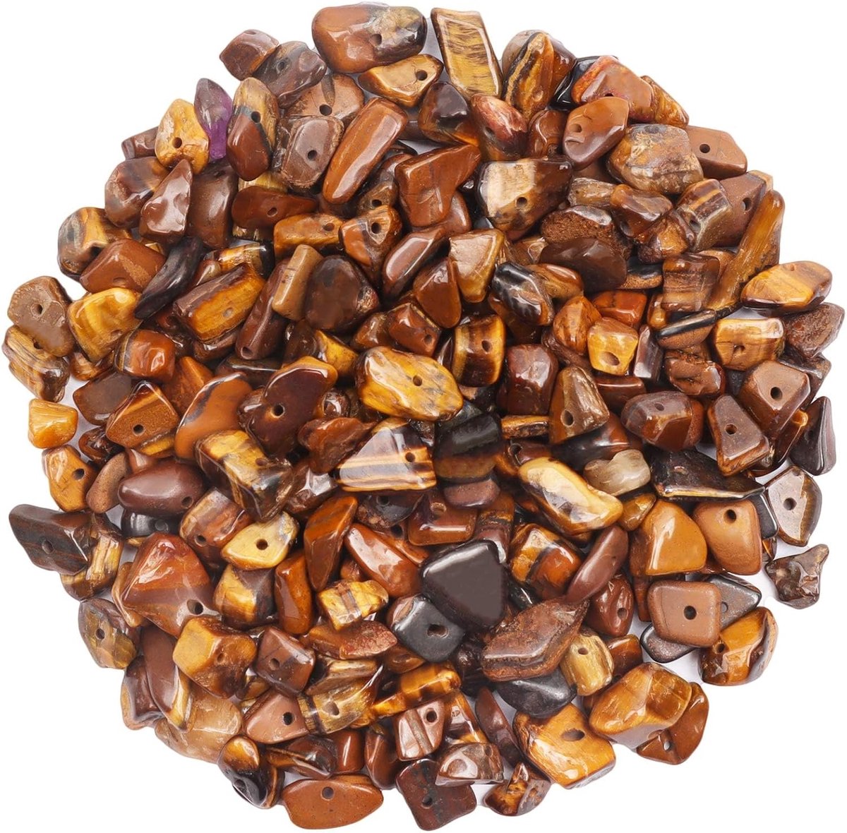 Kralen, edelstenen om te rijgen, kristallen stenen kralen, 5-8 mm, natuurlijke geboorde edelstenen voor armbanden, kettingen, oorbellen, doe-het-zelf sieraden maken