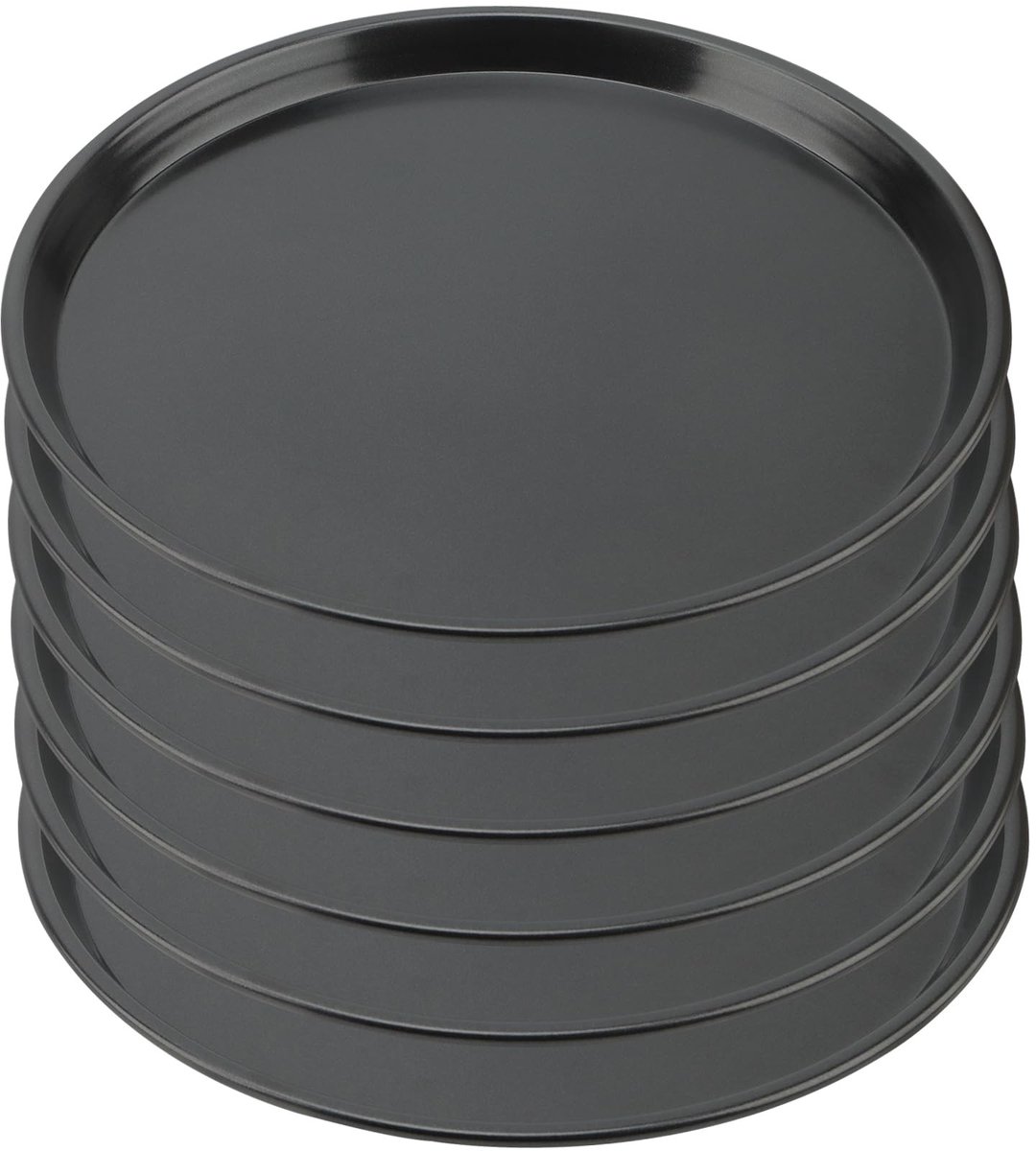 Dailygoods- Pizza Bakpan 10 Inch - Ronde Pizzaplaat - Antiaanbaklaag - Duurzaam - Gelijkmatige Warmte - Geschikt voor Oven