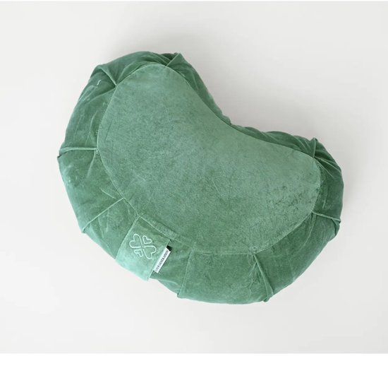 Love Generation - Meditatiekussen - Halve Maan - Sea Green van Love Generation — afbeelding 4