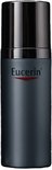 Mat grijs flesje Eucerin met donkere dop en rood Eucerin logo.