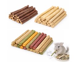 500 g appelboom hooi timothy bamboe natuurlijk konijn bijtring stick voor huisdieren konijn hamster cavia chinchilla (500 g heustangen)