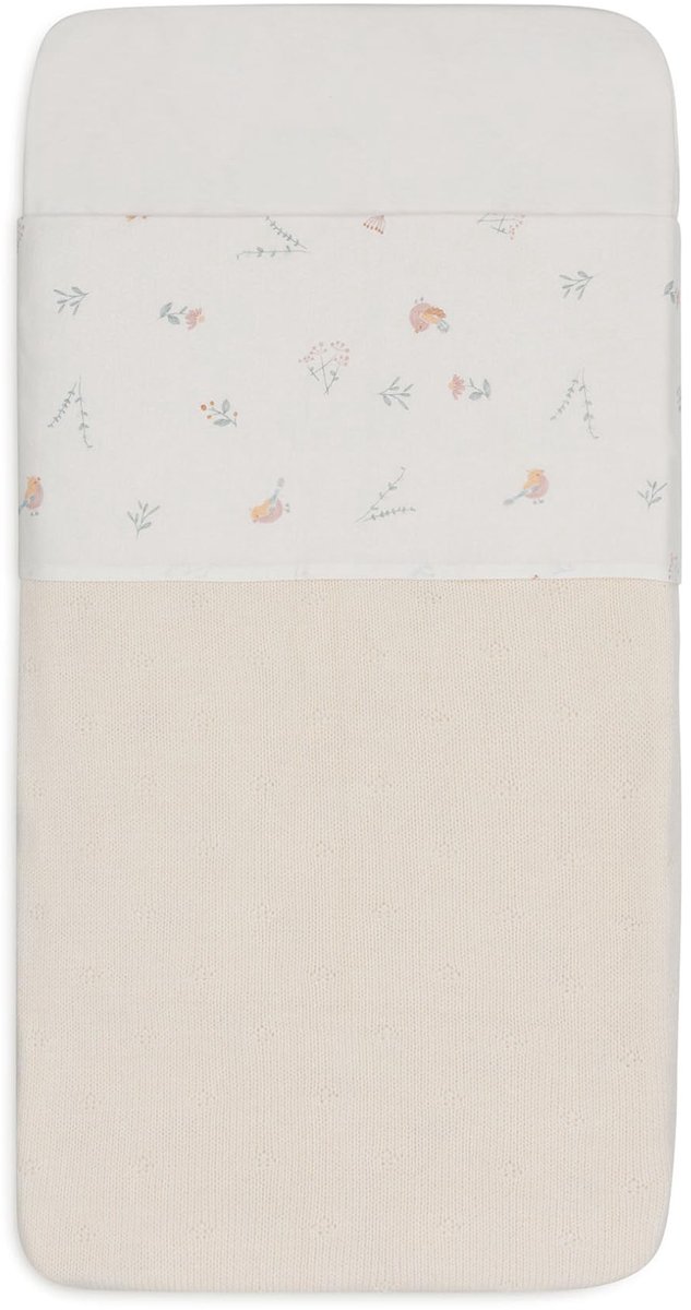 Bedlaken kinderbed, Lovely Birds, 120 x 150 cm, 100% katoen, Oeko-Tex-gecertificeerd