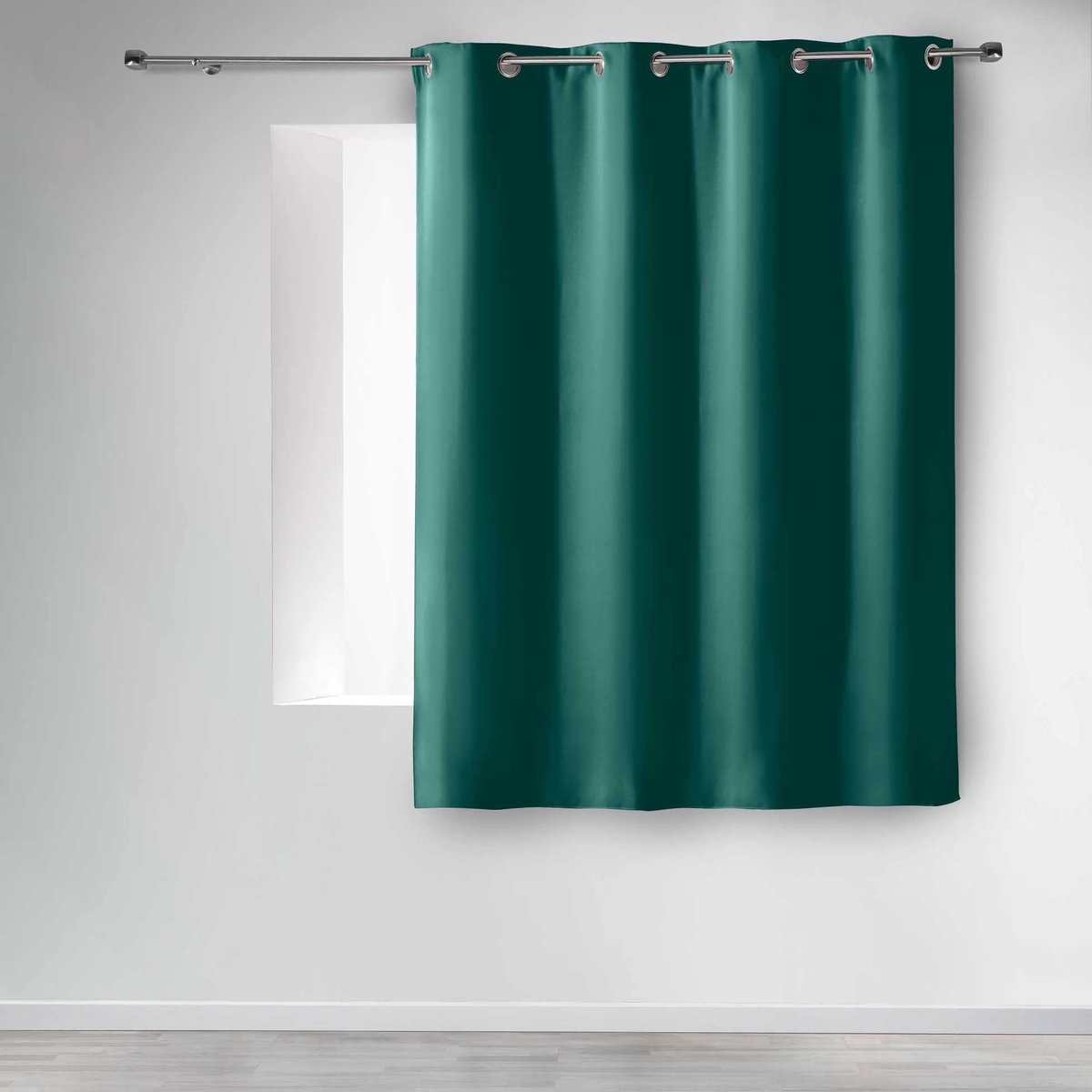 d'Interieur ooggordijn, groen, 135 x 180 cm