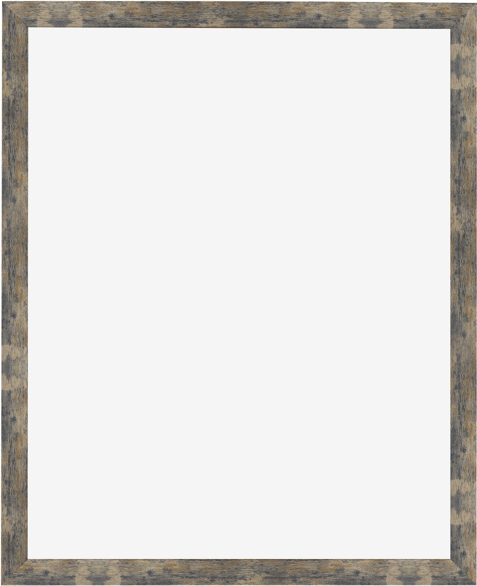 Fotolijst 35x45 cm - MDF - Blauw Goud Gemeleerd - Benno