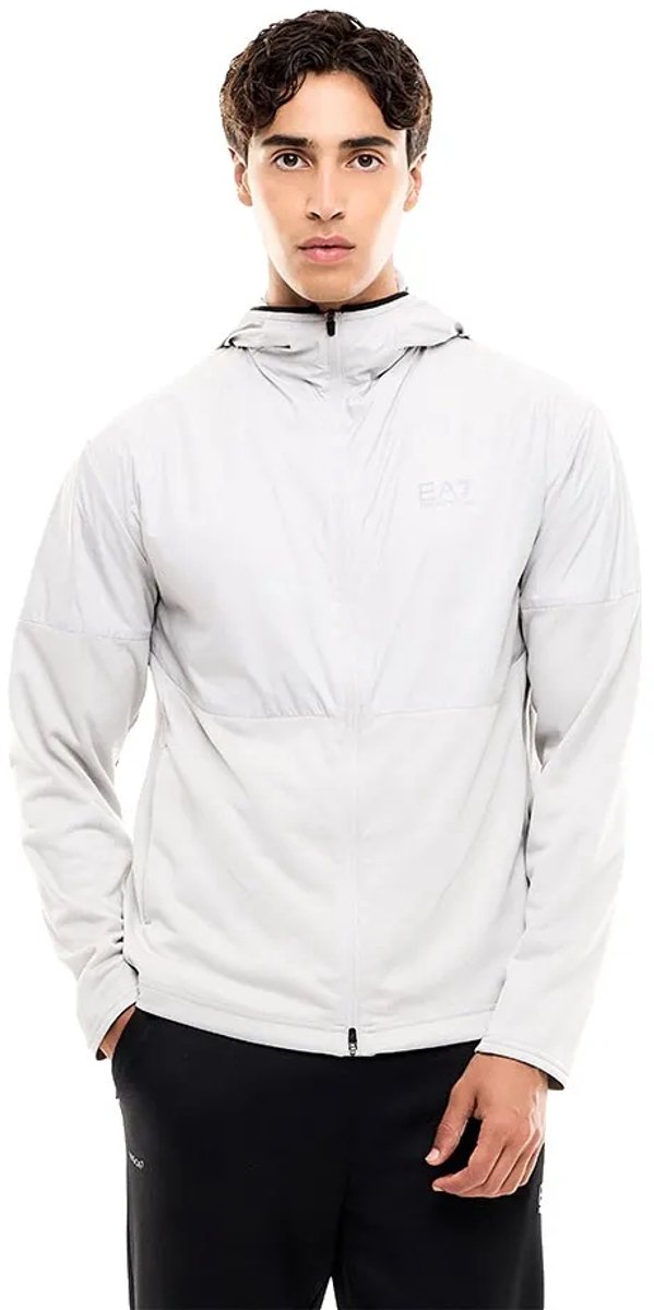Ea7 Emporio Armani 7m002179_af26310 Sweatshirt Met Rits Wit S Man