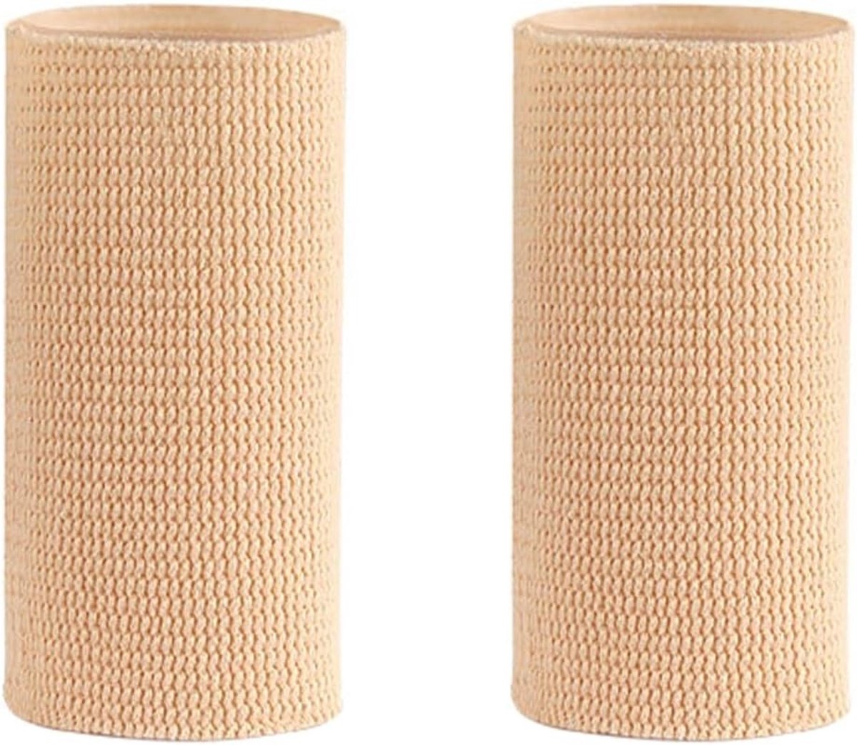 Gevoerde Enkelbeschermer - Zwart - 12,5 x 6 cm - Nylon en Latex - Voor Schaatsen