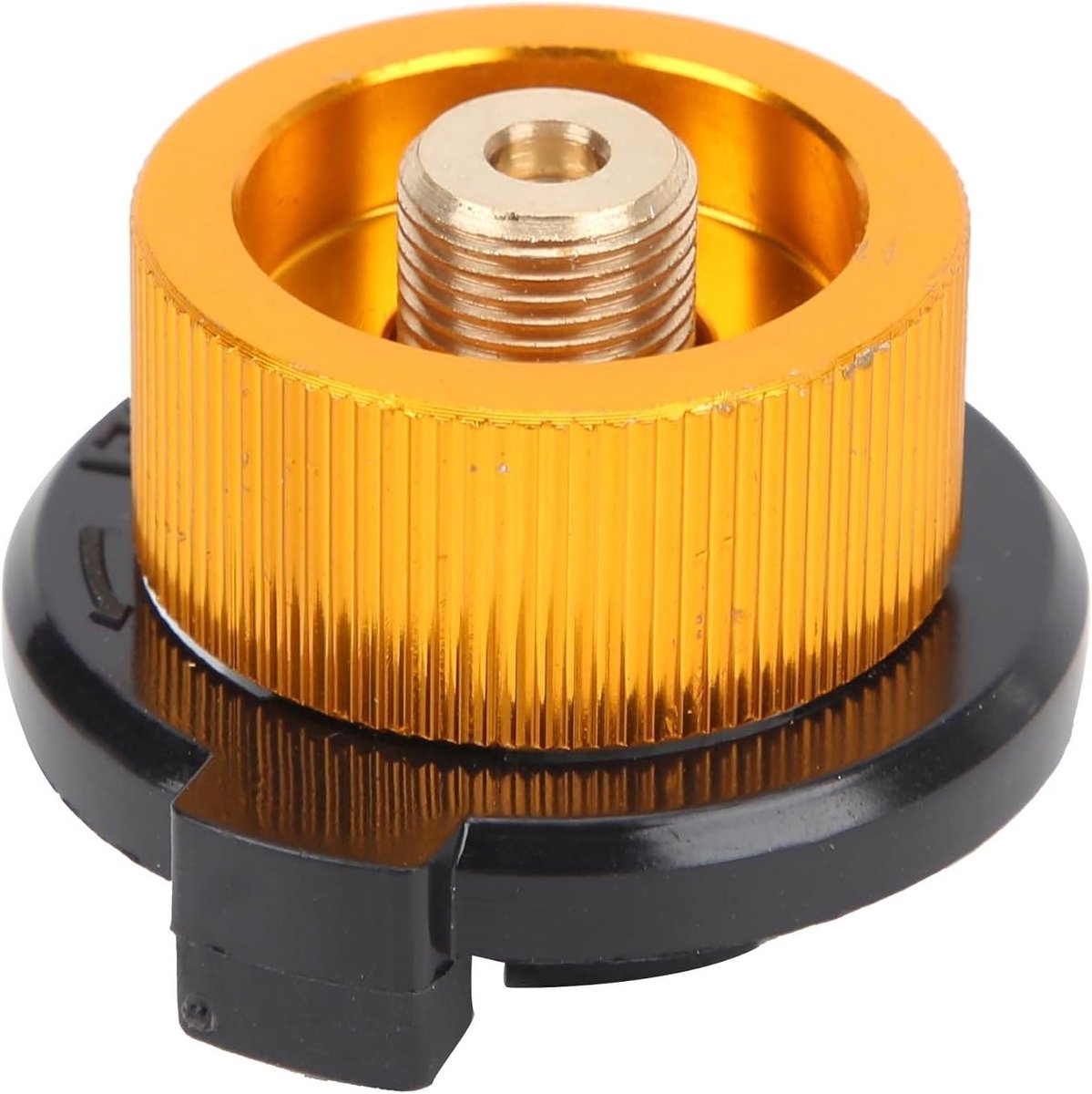 Camping Kooktoestel Adapter voor Butaan Gas - Lang Gasfles Adapter met Lindal Type Ventiel voor Efficiënte Kookoplossingen