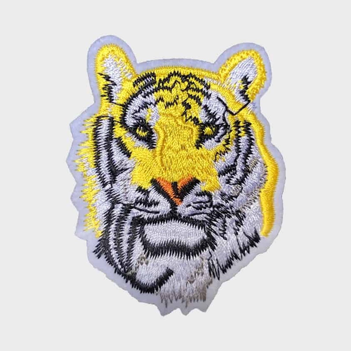 Patchy® – Tijgerhoofd Strijk Embleem Patch 7.5 x 7 cm