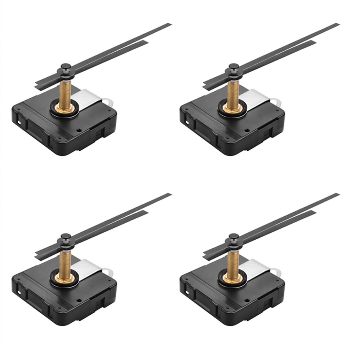 Klok Bewegingsmechanisme 31 mm - 4 Stuks - Quartz Wandmontage - Eenvoudige Reparatie - ShopVlot