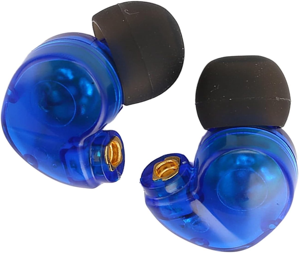 Vervangbare Earphone Kop voor MMCX Interface, Hifi Sport Oordopjes, Geschikt voor SE215, SE315 en SE535, Blauw