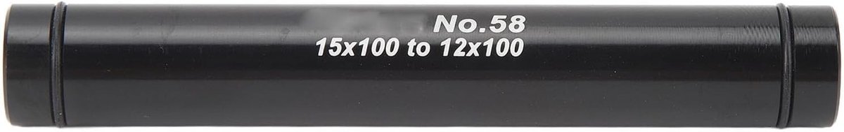 Aluminium Fiets Thru Axle Adapter voor Mountain- en Racefietsen, Conversie van 15x100 naar 12x100